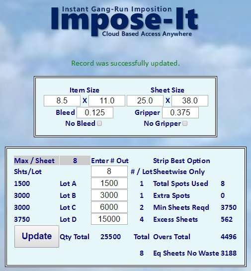Impose-It Screenshot